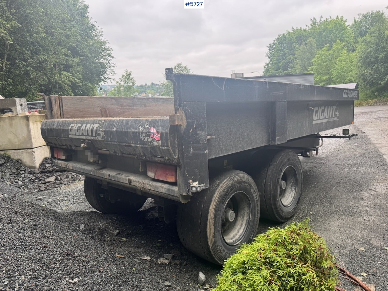 2022 Gigang Dumper trailer for tractor. - قلابة مقطورة الزراعية: صور 4 2022 Gigang Dumper trailer for tractor. - قلابة مقطورة الزراعية: صور 4