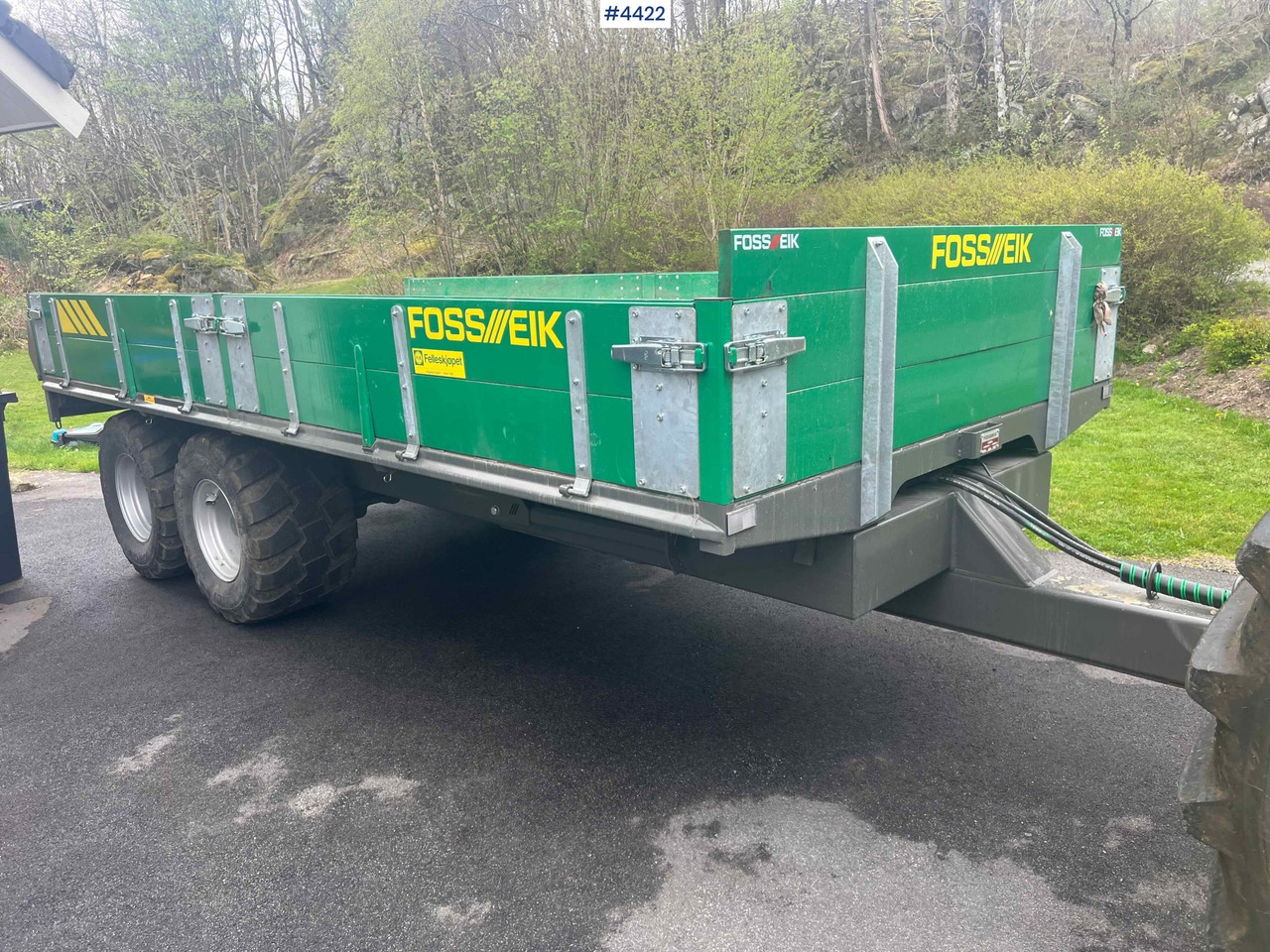 2024 Foss-Eik 2 axle Dumper trailer for tractor - قلابة مقطورة الزراعية: صور 2 2024 Foss-Eik 2 axle Dumper trailer for tractor - قلابة مقطورة الزراعية: صور 2