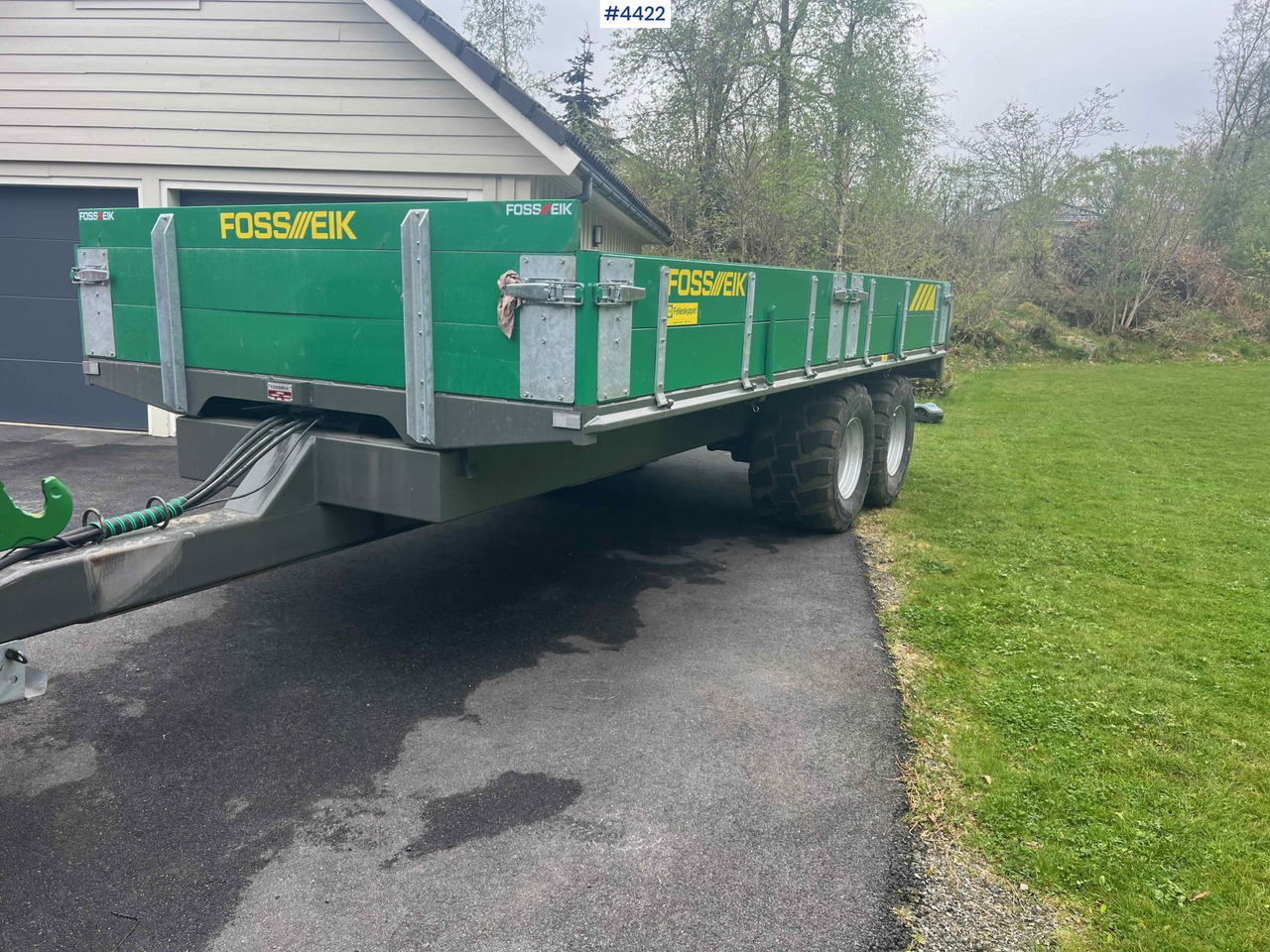 2024 Foss-Eik 2 axle Dumper trailer for tractor - قلابة مقطورة الزراعية: صور 4 2024 Foss-Eik 2 axle Dumper trailer for tractor - قلابة مقطورة الزراعية: صور 4