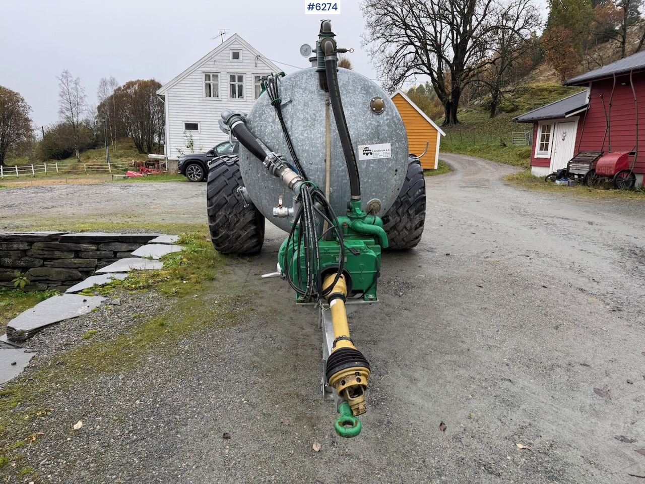 2024 Garcia C-60 6000 liter manure wagon w/ vacuum, combi and cannon. - صهريج السماد السائل: صور 3 2024 Garcia C-60 6000 liter manure wagon w/ vacuum, combi and cannon. - صهريج السماد السائل: صور 3