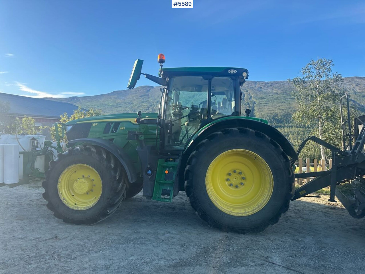 2024 John Deere 6R 185 4x4 tractor w/ front loader, GPS and winter tires. WATCH VIDEO - جرار: صور 5 2024 John Deere 6R 185 4x4 tractor w/ front loader, GPS and winter tires. WATCH VIDEO - جرار: صور 5