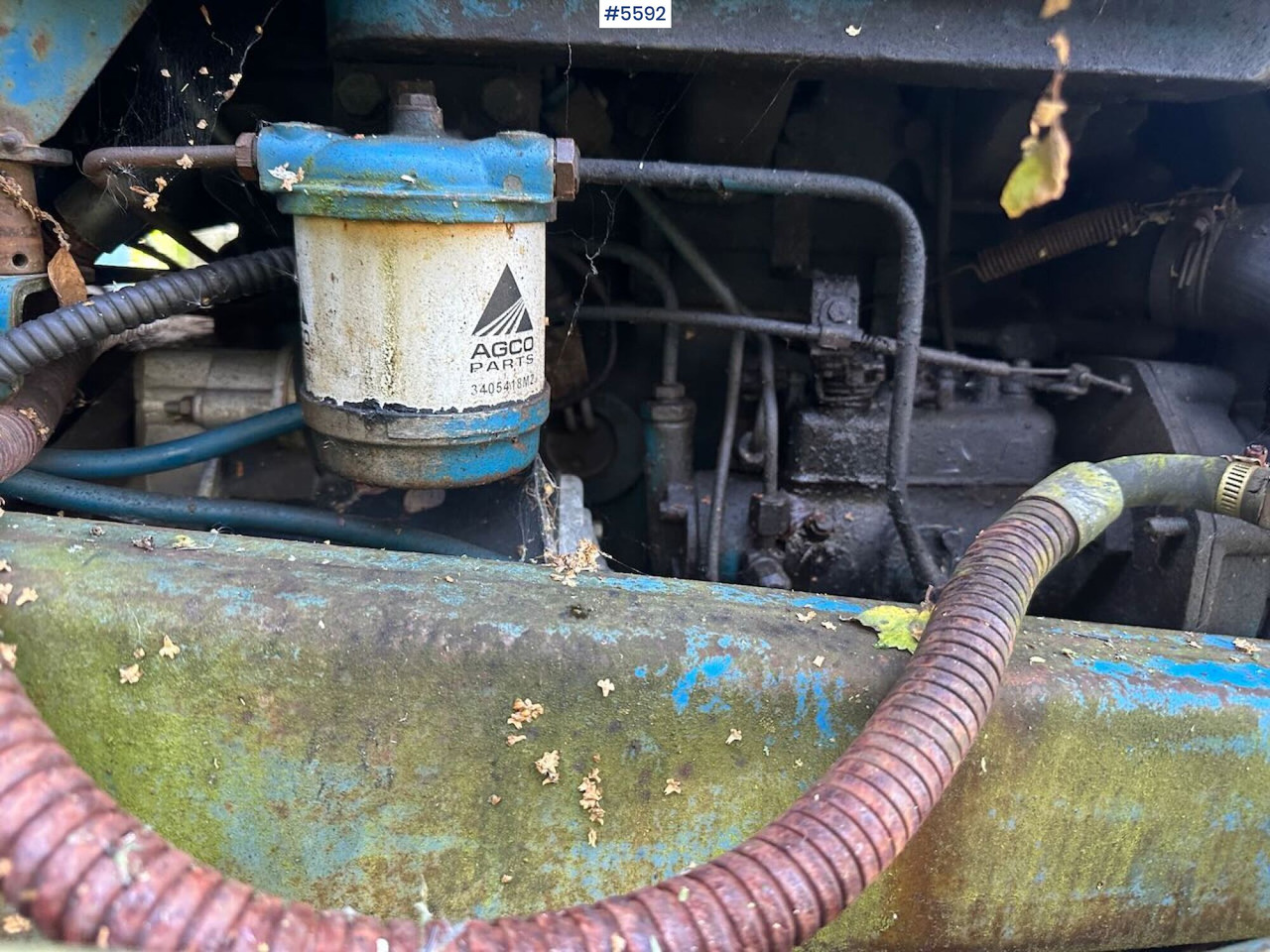 Circa 1974 Ford 4000 tractor w/ front loader and excavator. REP.OBJECT - جرار: صور 4 Circa 1974 Ford 4000 tractor w/ front loader and excavator. REP.OBJECT - جرار: صور 4