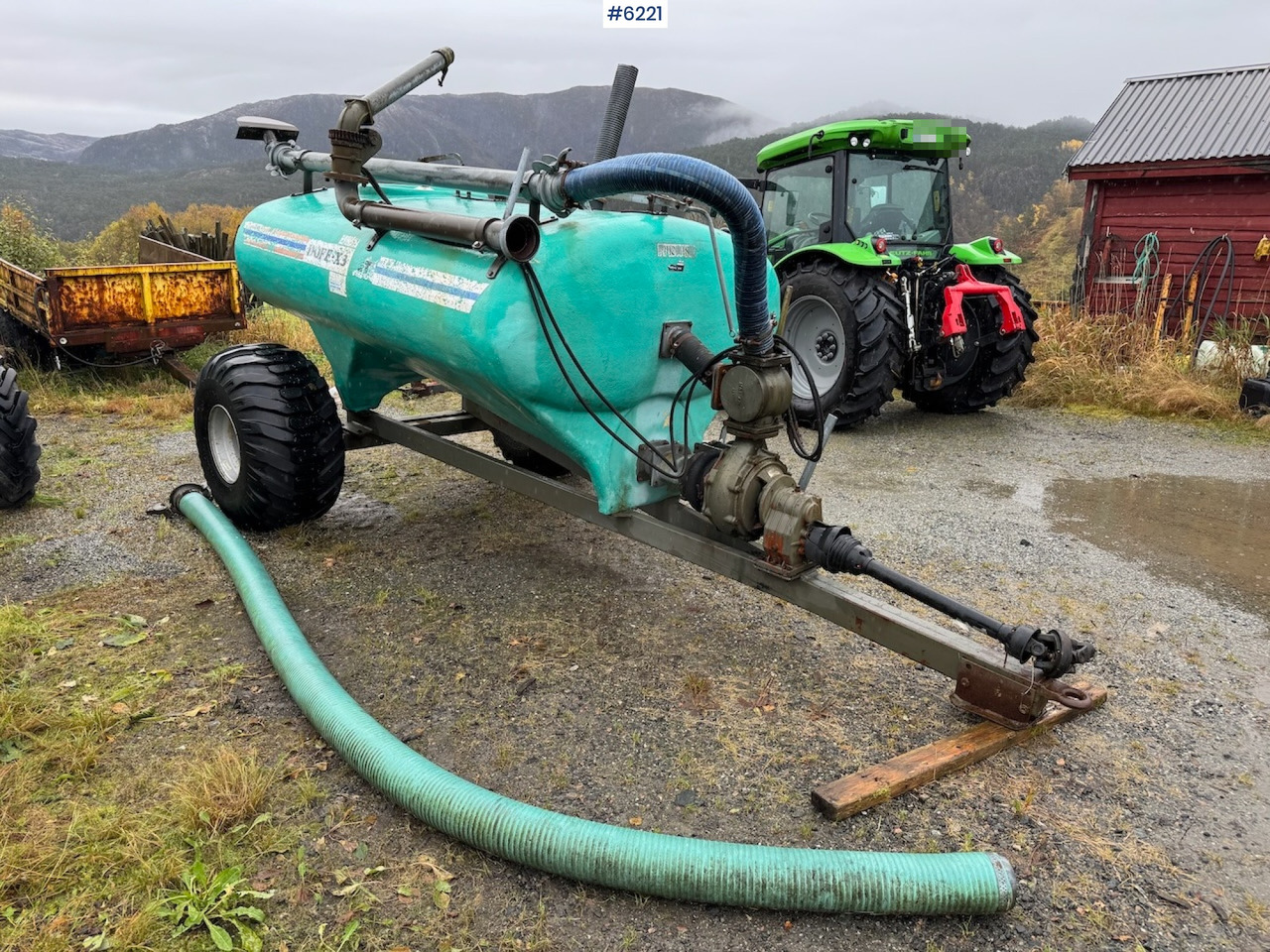 Doff X3 with high-pressure pump and cannon - صهريج السماد السائل: صور 3 Doff X3 with high-pressure pump and cannon - صهريج السماد السائل: صور 3