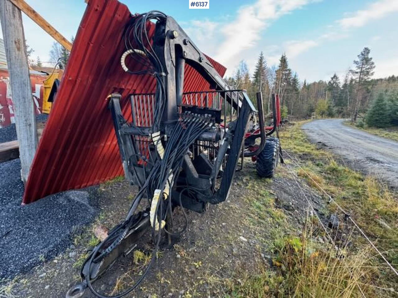 Igland timber trailer with E07 crane - مقطورة اخشاب: صور 5 Igland timber trailer with E07 crane - مقطورة اخشاب: صور 5