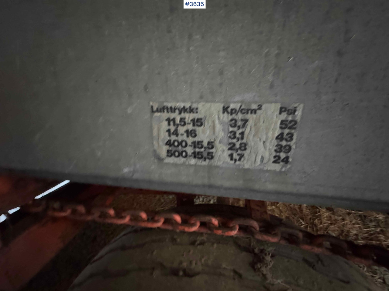 معدات القش Kverneland UN7000 unloading trailer: صور 18