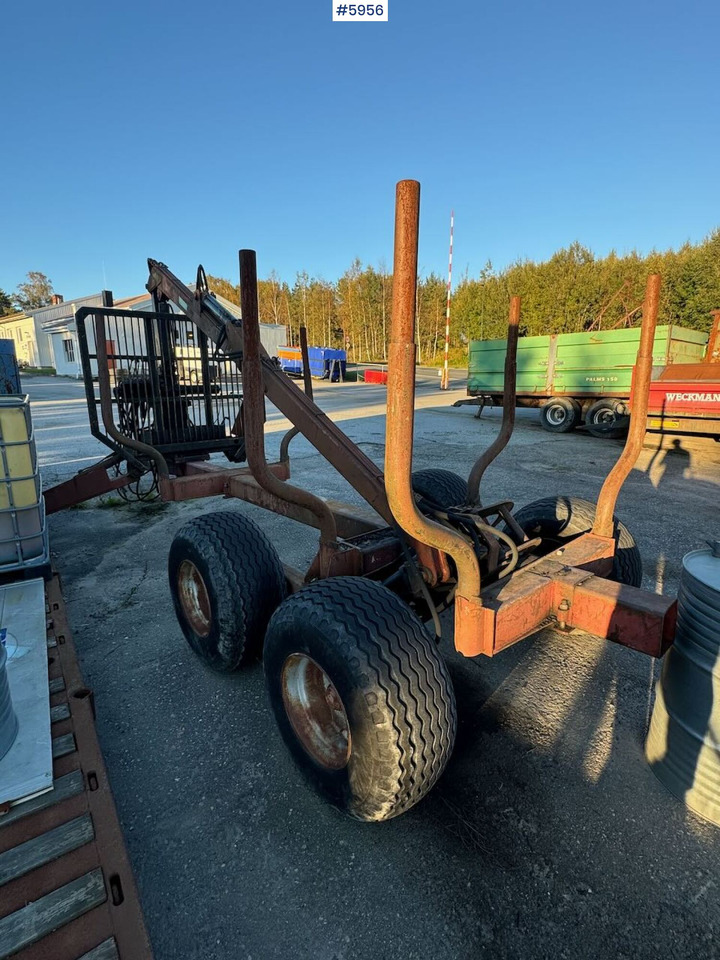 Logging trailer with Kesla crane - مقطورة اخشاب: صور 3 Logging trailer with Kesla crane - مقطورة اخشاب: صور 3