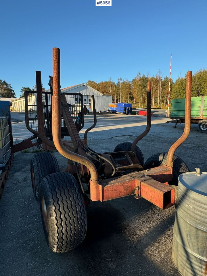 Logging trailer with Kesla crane - مقطورة اخشاب: صور 4 Logging trailer with Kesla crane - مقطورة اخشاب: صور 4