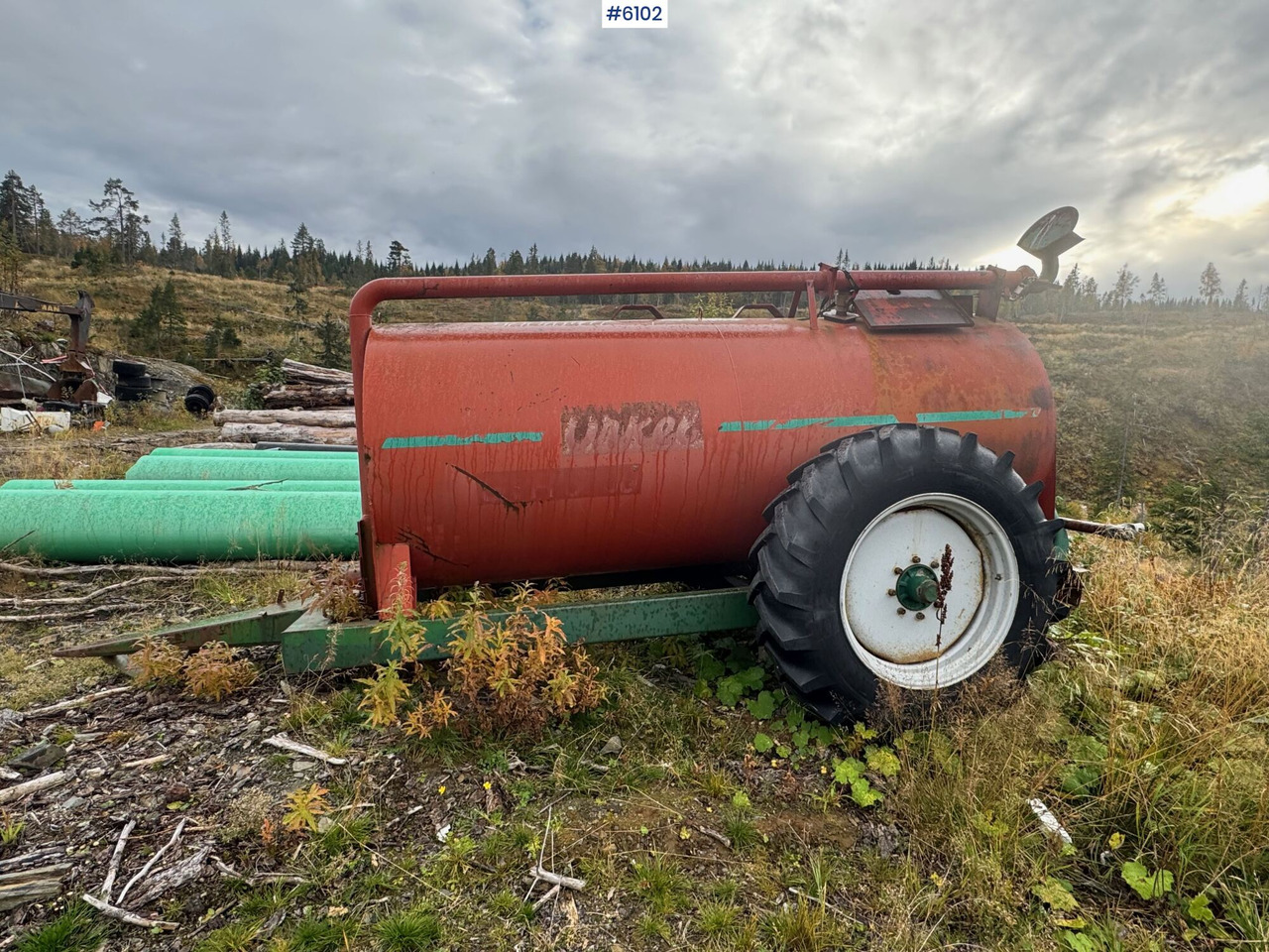 Orkel GV6000 fertilizer trailer - صهريج السماد السائل: صور 1 Orkel GV6000 fertilizer trailer - صهريج السماد السائل: صور 1