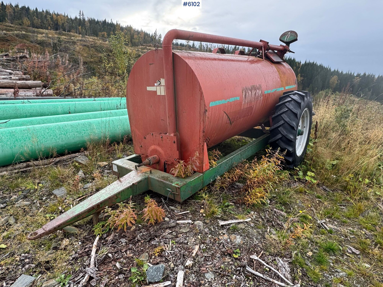 Orkel GV6000 fertilizer trailer - صهريج السماد السائل: صور 4 Orkel GV6000 fertilizer trailer - صهريج السماد السائل: صور 4
