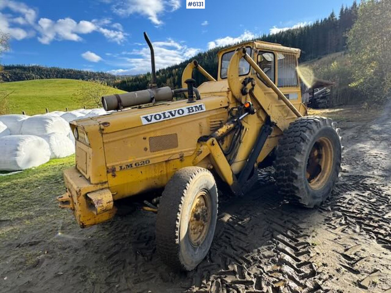 Volvo BM LM 620 rear loader with pallet forks and bucket. WATCH VIDEO! - لودر مفصلي صغير: صور 3 Volvo BM LM 620 rear loader with pallet forks and bucket. WATCH VIDEO! - لودر مفصلي صغير: صور 3