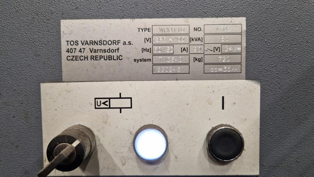 TOS WHN 110 - آلة تصنيع المعادن: صور 5 TOS WHN 110 - آلة تصنيع المعادن: صور 5