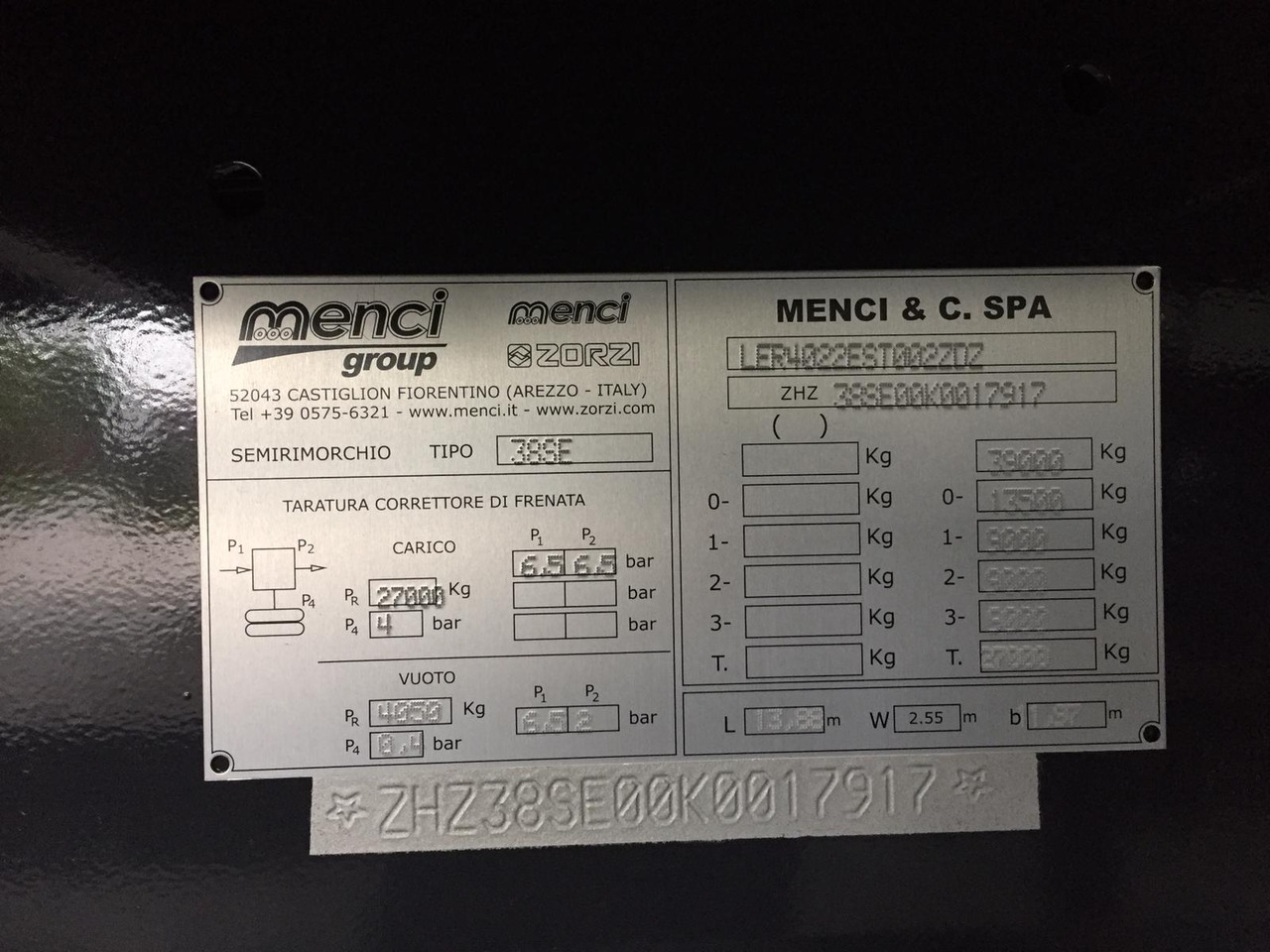 نصف مقطورة مسطحة ZORZI 38S Platforma Standard, 2019 jak NOWA: صور 8 نصف مقطورة مسطحة ZORZI 38S Platforma Standard, 2019 jak NOWA: صور 8