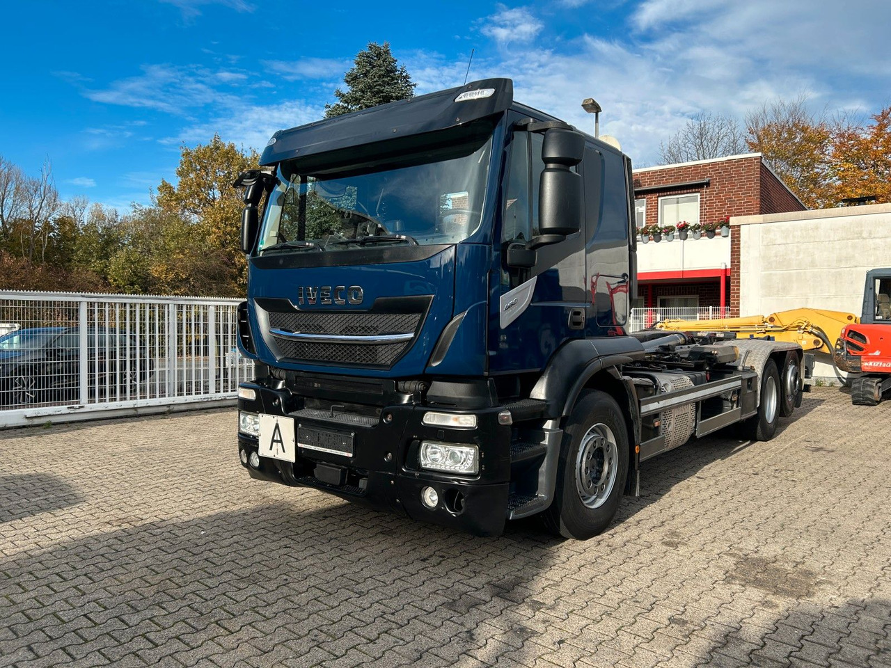 Iveco 460 Stralis MEILLER Abroller mit LIft-Lenkachse - شاحنة ذات الخطاف: صور 2 Iveco 460 Stralis MEILLER Abroller mit LIft-Lenkachse - شاحنة ذات الخطاف: صور 2