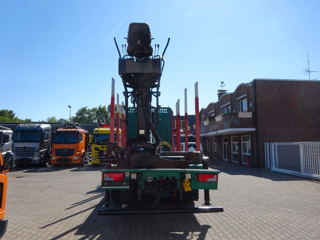 MAN 33.560 TGX mit TAJFUN L150Z Holzladekran 6x4 - شاحنة قطع الأشجار, شاحنة كرين: صور 5 MAN 33.560 TGX mit TAJFUN L150Z Holzladekran 6x4 - شاحنة قطع الأشجار, شاحنة كرين: صور 5