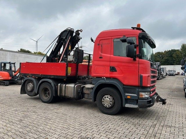 Scania 124 L 470 Pritsche + MKG HLK 201 HP 6x2 - شاحنات مسطحة, شاحنة كرين: صور 5 Scania 124 L 470 Pritsche + MKG HLK 201 HP 6x2 - شاحنات مسطحة, شاحنة كرين: صور 5