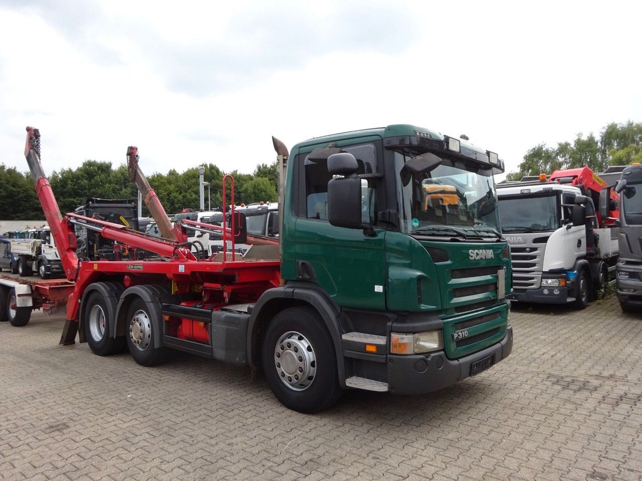 قلابات Scania P310 Absetzkipper MEILLER mit Lift+Lenkachse 6x2: صور 11 قلابات Scania P310 Absetzkipper MEILLER mit Lift+Lenkachse 6x2: صور 11