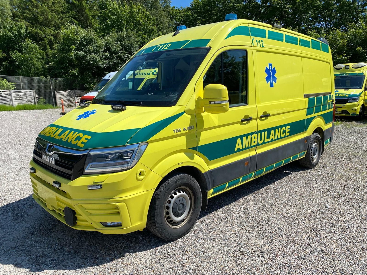 MAN TGE 4.180 Ambulance * 28 000 € netto - سيارة إسعاف: صور 1 MAN TGE 4.180 Ambulance * 28 000 € netto - سيارة إسعاف: صور 1