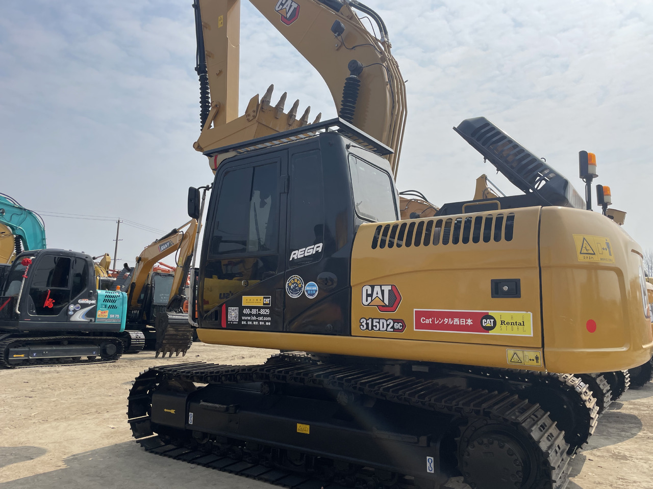 CATERPILLAR 315D2GC - حفارات زحافة: صور 1 CATERPILLAR 315D2GC - حفارات زحافة: صور 1