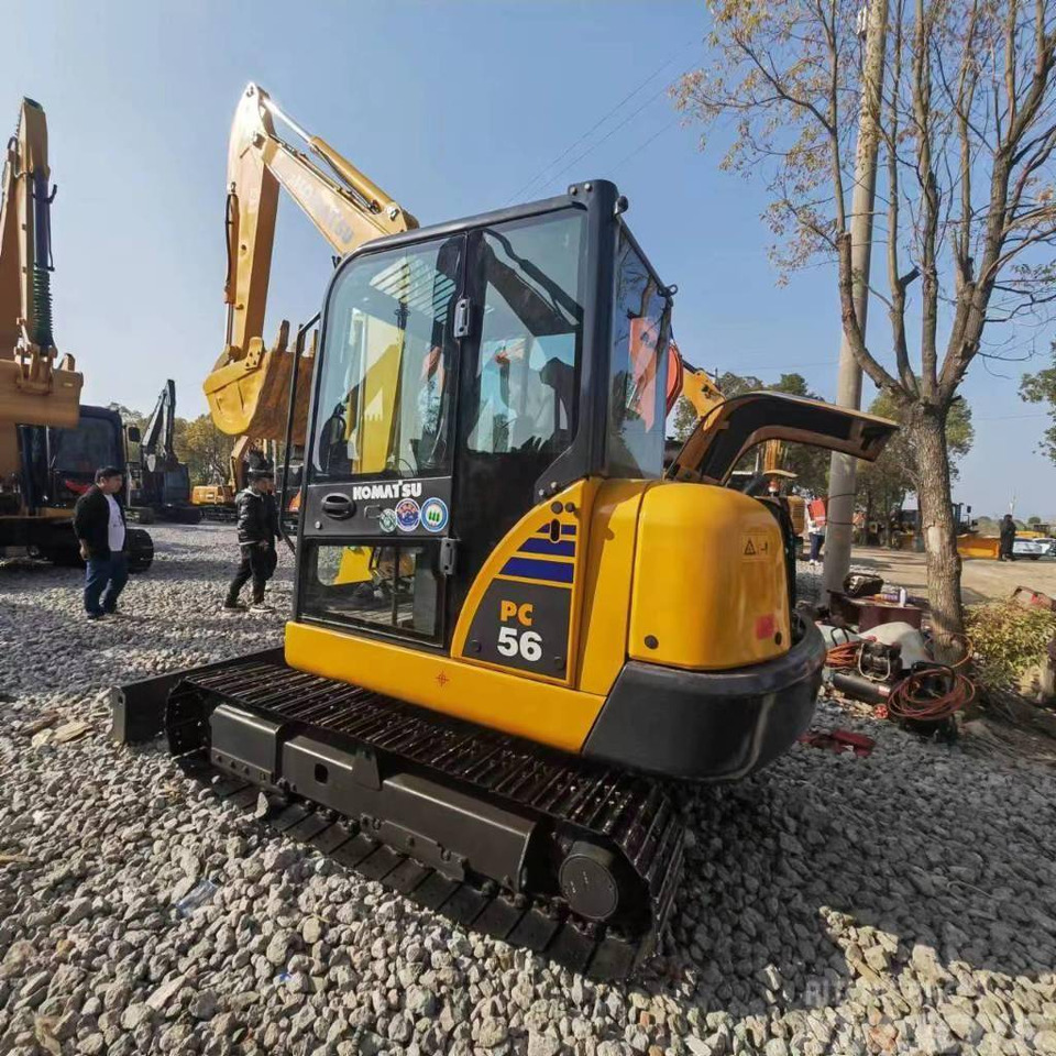 Komatsu PC 56 - حفارات زحافة: صور 5 Komatsu PC 56 - حفارات زحافة: صور 5