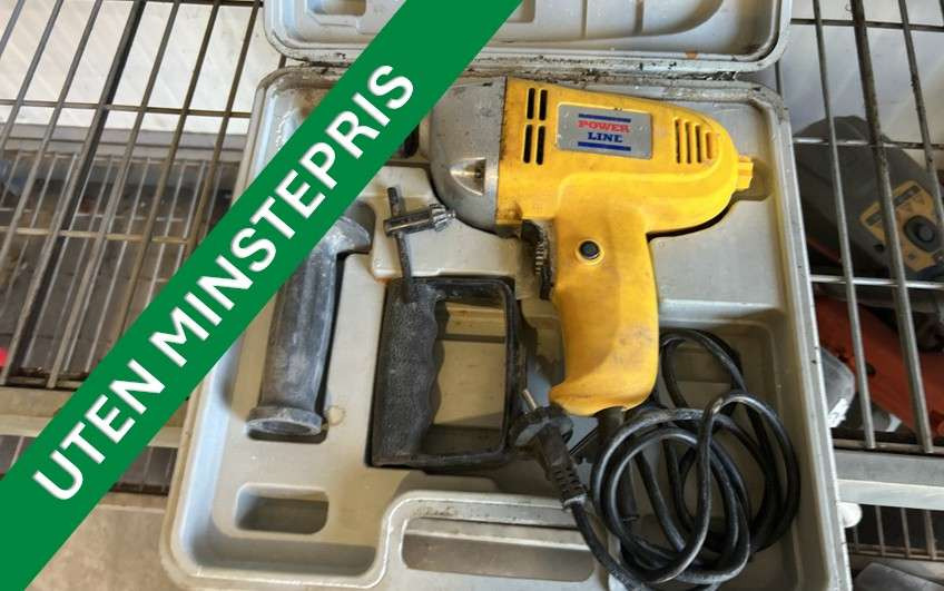 Drill fra fra Power Line (Uten minstepris) - معدات الورش: صور 1 Drill fra fra Power Line (Uten minstepris) - معدات الورش: صور 1
