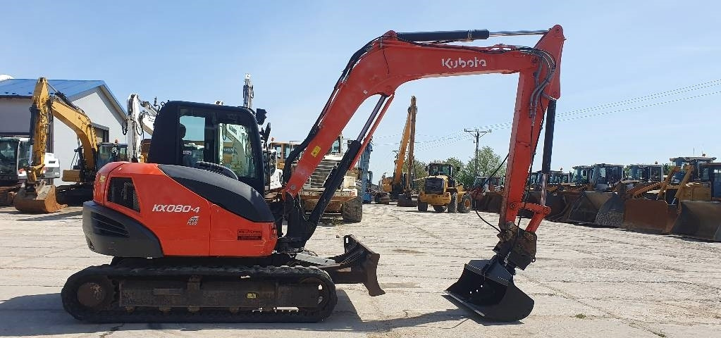 Kubota KX 080-4 - حفارة مصغرة: صور 5 Kubota KX 080-4 - حفارة مصغرة: صور 5