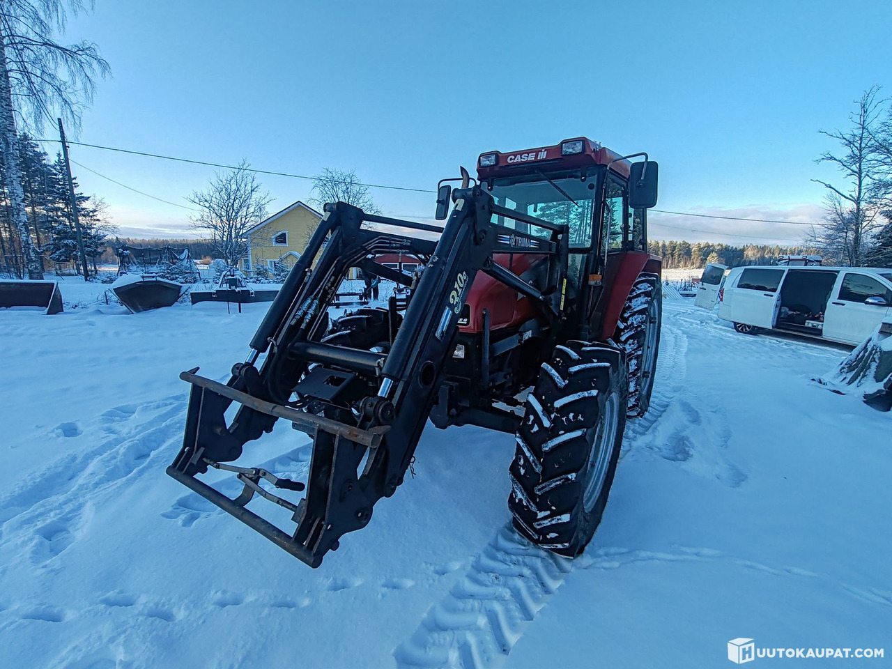 Case IH CS75 traktori etukuormaajalla, 3912H, 2003, Alajärvi - جرار: صور 3 Case IH CS75 traktori etukuormaajalla, 3912H, 2003, Alajärvi - جرار: صور 3