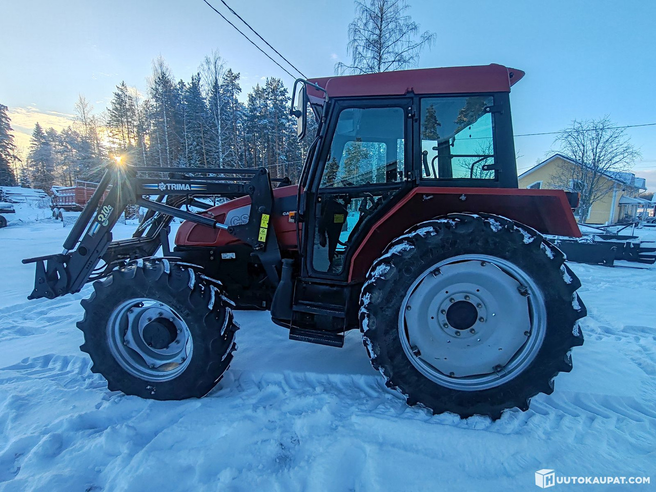 Case IH CS75 traktori etukuormaajalla, 3912H, 2003, Alajärvi - جرار: صور 1 Case IH CS75 traktori etukuormaajalla, 3912H, 2003, Alajärvi - جرار: صور 1