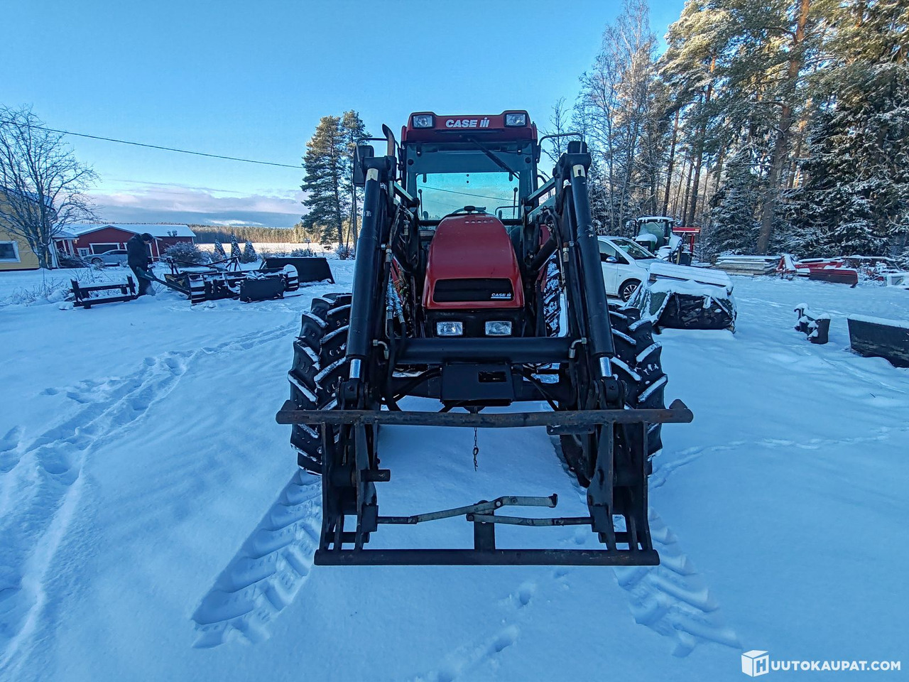 Case IH CS75 traktori etukuormaajalla, 3912H, 2003, Alajärvi - جرار: صور 4 Case IH CS75 traktori etukuormaajalla, 3912H, 2003, Alajärvi - جرار: صور 4