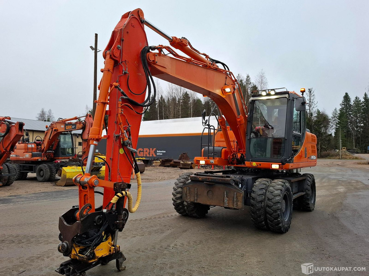 Doosan DX160W-3, 2013, Sonkajärvi - حفارة على عجلات: صور 1 Doosan DX160W-3, 2013, Sonkajärvi - حفارة على عجلات: صور 1