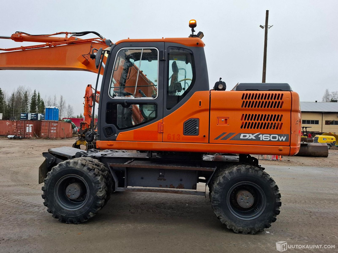 Doosan DX160W-3, 2013, Sonkajärvi - حفارة على عجلات: صور 3 Doosan DX160W-3, 2013, Sonkajärvi - حفارة على عجلات: صور 3