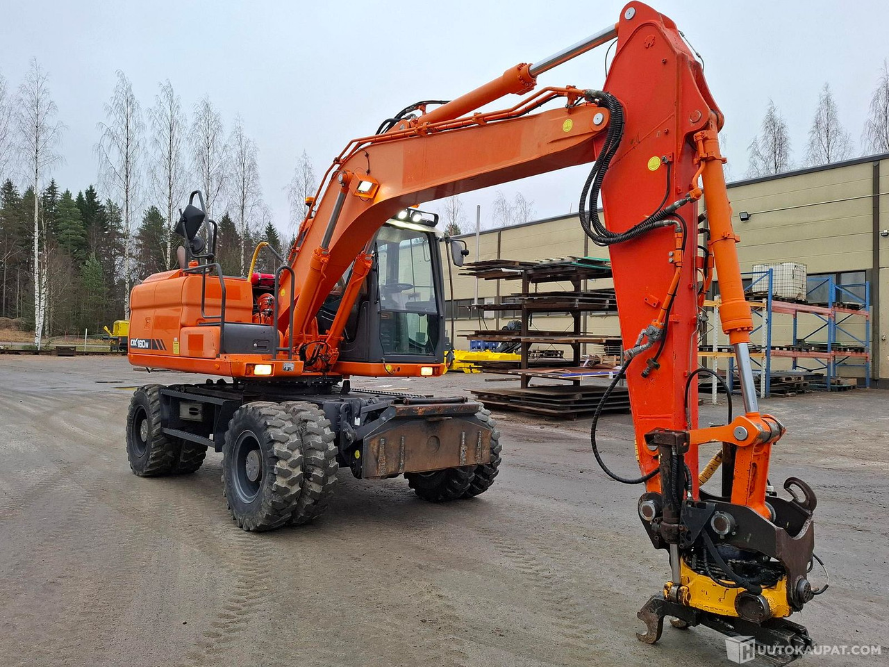 Doosan DX160W-3, 2013, Sonkajärvi - حفارة على عجلات: صور 2 Doosan DX160W-3, 2013, Sonkajärvi - حفارة على عجلات: صور 2