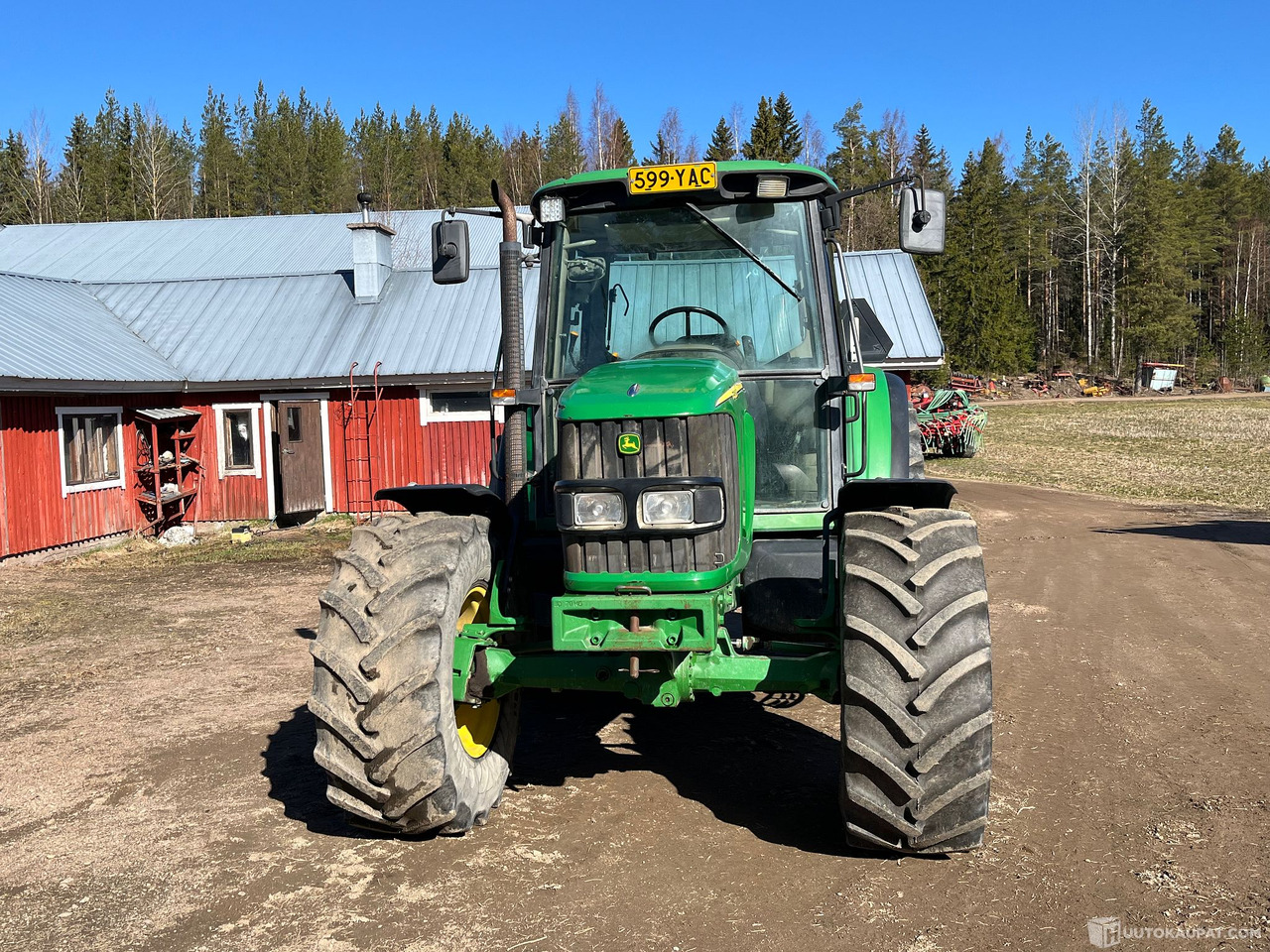 John Deere 6320, traktori, vain 4050h ajettu, 2003, Kouvola - جرار: صور 2 John Deere 6320, traktori, vain 4050h ajettu, 2003, Kouvola - جرار: صور 2