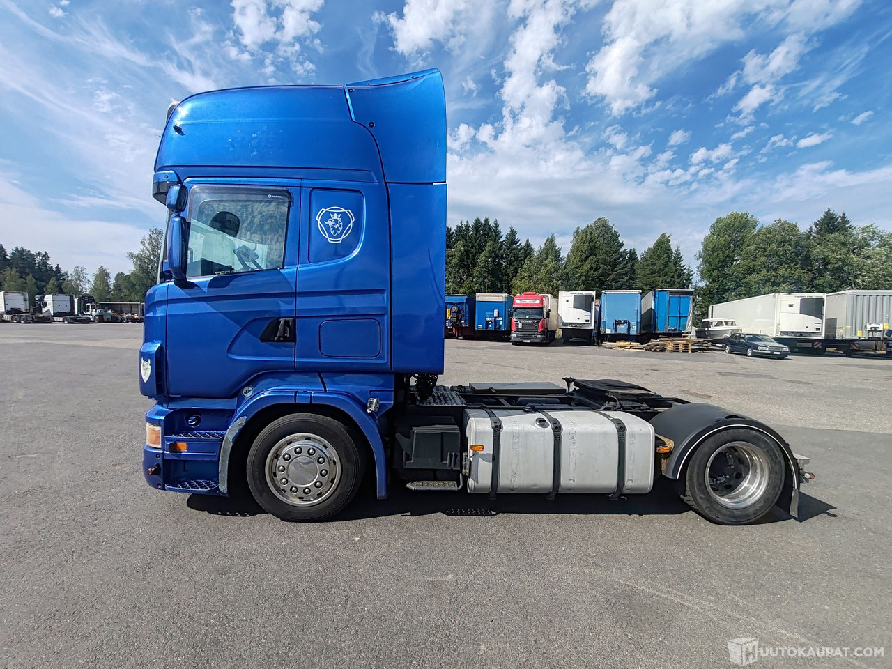 Scania R500 vetopöytäauto eniten tarjoavalle, 2007, Huittinen - شاحنة: صور 1 Scania R500 vetopöytäauto eniten tarjoavalle, 2007, Huittinen - شاحنة: صور 1