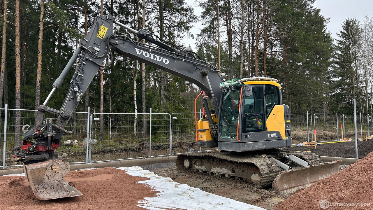 Tela-alustainen kaivinkone Volvo ECR145EL, vm. 2017, Pöytyä - حفارات زحافة: صور 1 Tela-alustainen kaivinkone Volvo ECR145EL, vm. 2017, Pöytyä - حفارات زحافة: صور 1