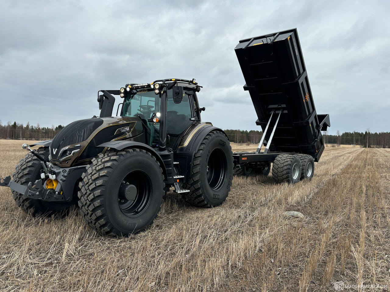 جرار Valtra T 195 + Palmse Trailer, 2024 Tästä kylän komein yhdistelmä!, Kempele: صور 11