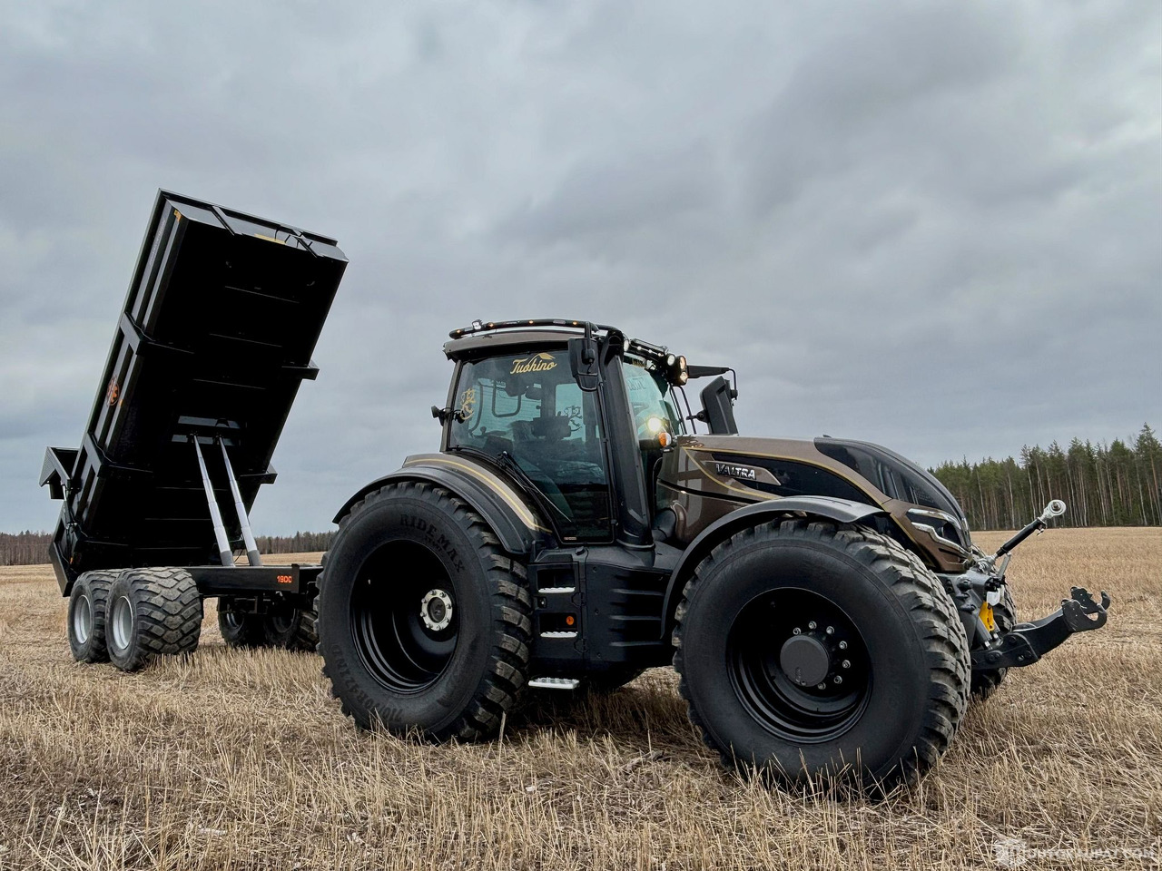 جرار Valtra T 195 + Palmse Trailer, 2024 Tästä kylän komein yhdistelmä!, Kempele: صور 9