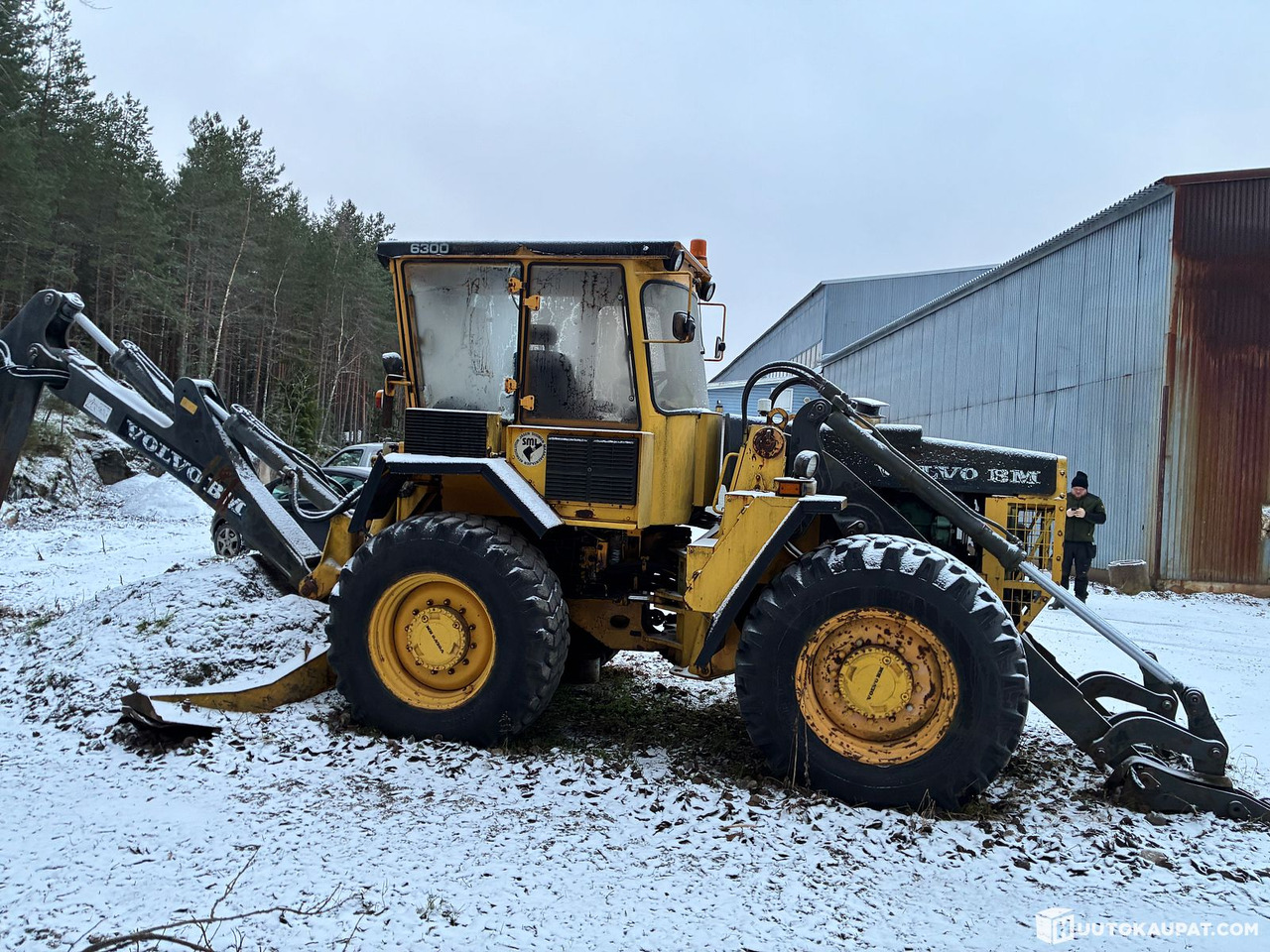 Volvo BM 6300 tractor loader, Pälkäne - حفار متعدد الاستخدام: صور 4 Volvo BM 6300 tractor loader, Pälkäne - حفار متعدد الاستخدام: صور 4