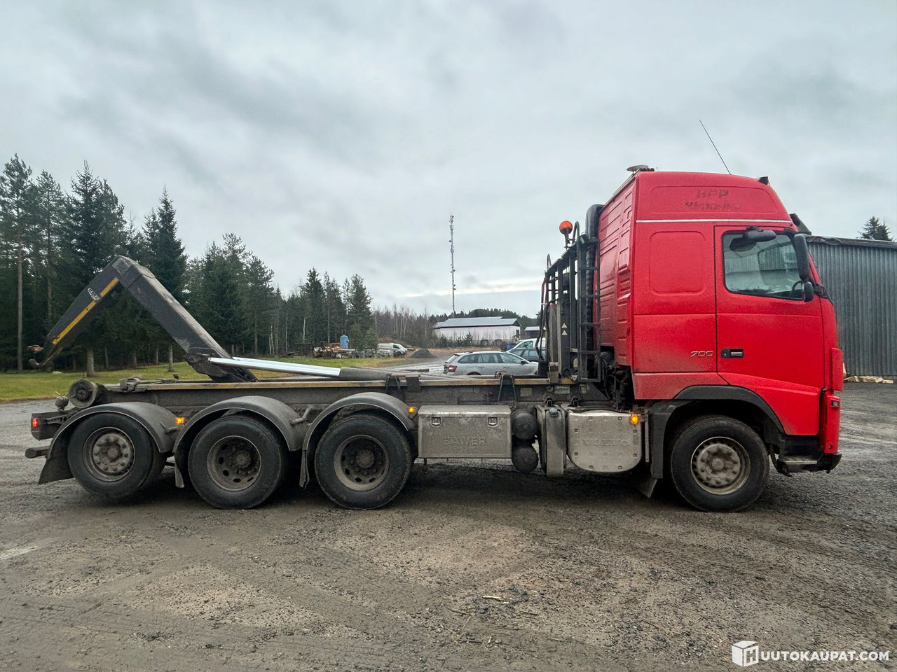 Volvo FH16 hooklift truck. 2010, Kalajoki - شاحنة ذات الخطاف: صور 4 Volvo FH16 hooklift truck. 2010, Kalajoki - شاحنة ذات الخطاف: صور 4