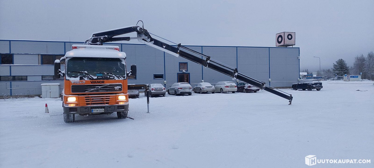 Volvo FM7, 1999, Kajaani - شاحنات مسطحة, شاحنة كرين: صور 3 Volvo FM7, 1999, Kajaani - شاحنات مسطحة, شاحنة كرين: صور 3