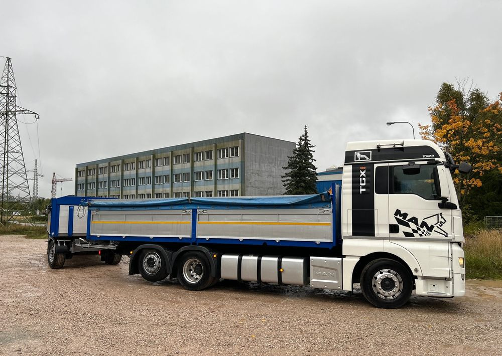 MAN TGX Tandem 1m burty TOP KOMPLET / ALUFELGI / zarejestrowany gotowy do pracy / przyczepa 18t / FULL OPCJA / 26.420 26.460 26.500 26.400 26.440 26.480 26.510 460 500 - أخرى: صور 2 MAN TGX Tandem 1m burty TOP KOMPLET / ALUFELGI / zarejestrowany gotowy do pracy / przyczepa 18t / FULL OPCJA / 26.420 26.460 26.500 26.400 26.440 26.480 26.510 460 500 - أخرى: صور 2