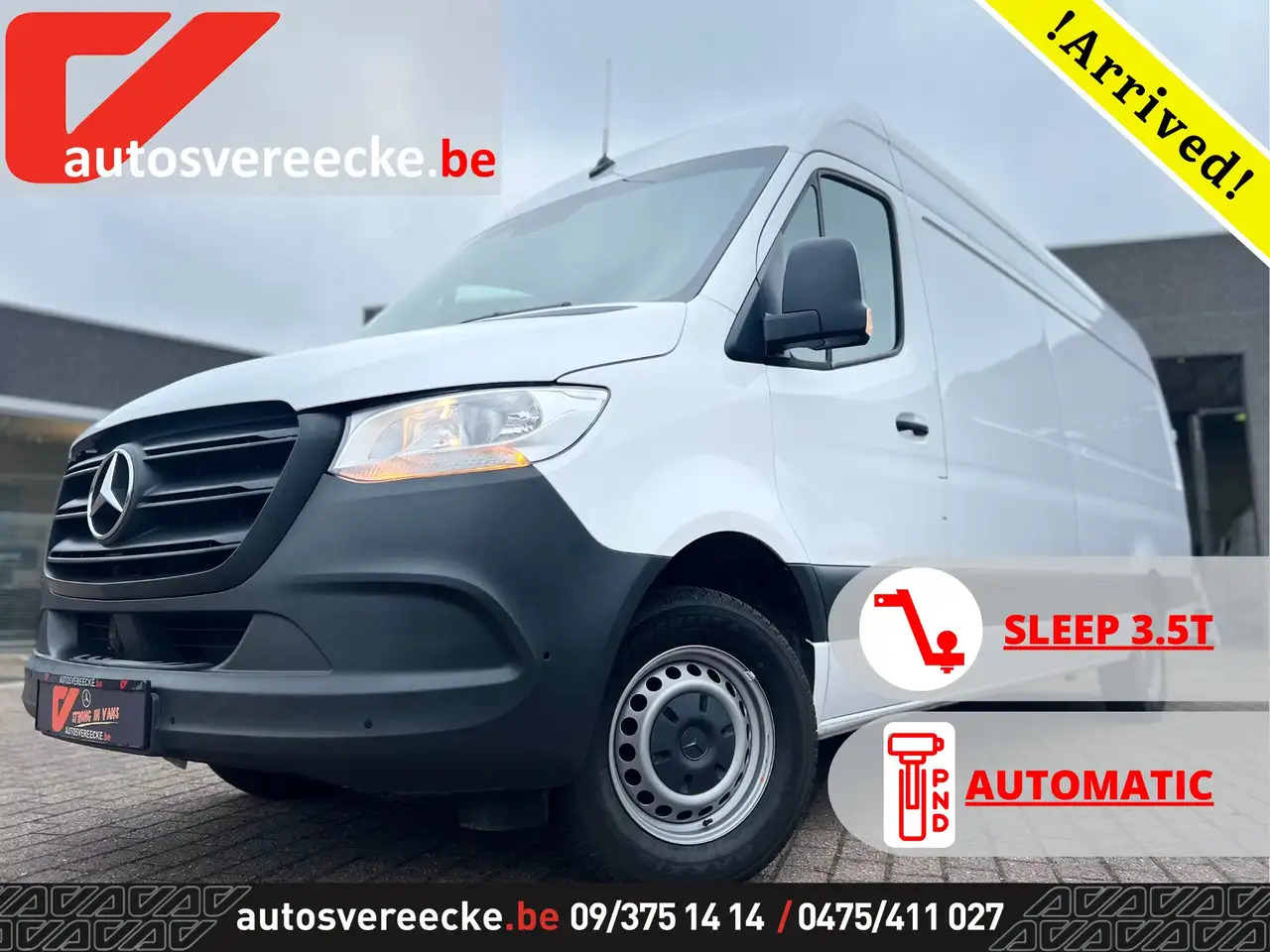 Mercedes-Benz Sprinter 317 L3H2 (38.250ex) 3.5T SLEEP|CARPLAY|CAMERA|PTS - فان: صور 1 Mercedes-Benz Sprinter 317 L3H2 (38.250ex) 3.5T SLEEP|CARPLAY|CAMERA|PTS - فان: صور 1