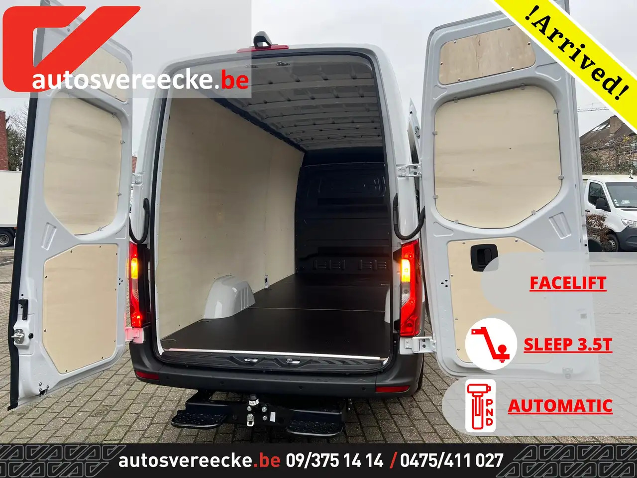Mercedes-Benz Sprinter 317 L3H2 (48.500€ex) Facelift | 3.5T Trekhaak - فان: صور 2 Mercedes-Benz Sprinter 317 L3H2 (48.500€ex) Facelift | 3.5T Trekhaak - فان: صور 2
