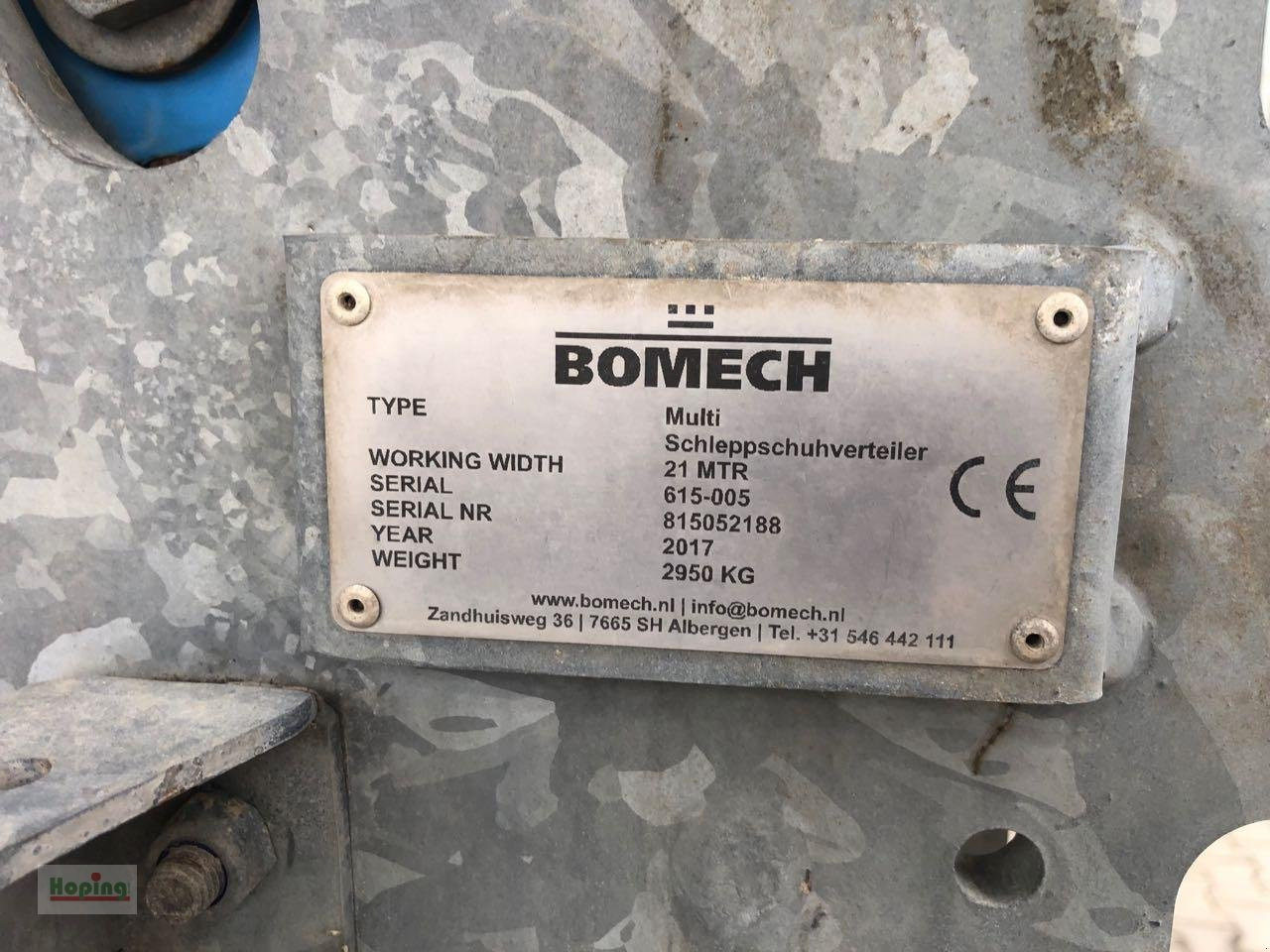 صهريج السماد السائل Bomech Multi 21 MTR: صور 7