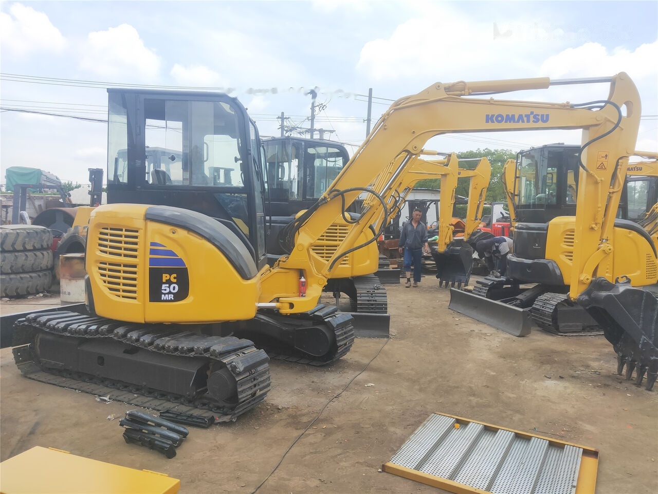 Komatsu PC50MR - حفارة مصغرة: صور 4 Komatsu PC50MR - حفارة مصغرة: صور 4