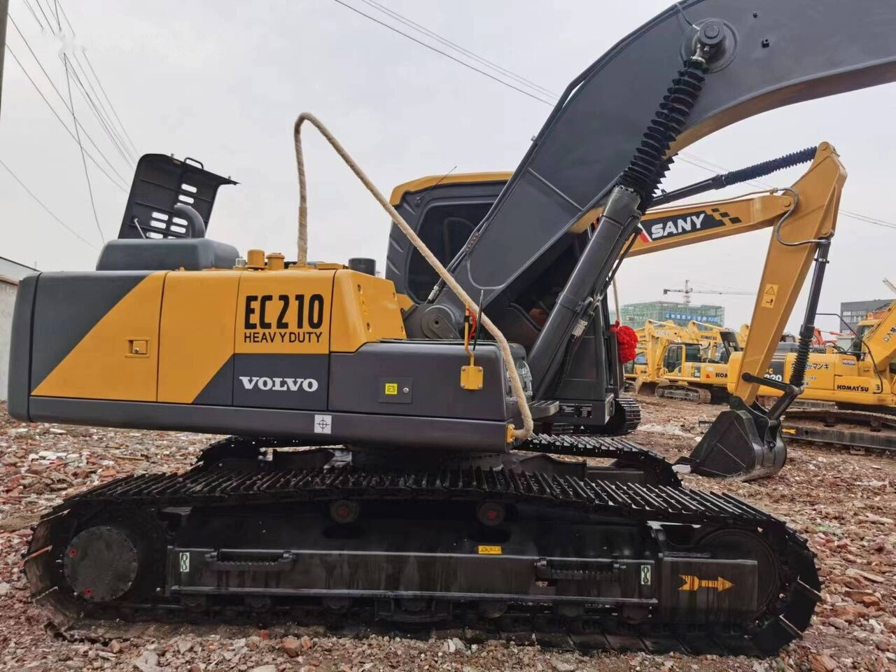 Volvo EC210 - حفارات زحافة: صور 1 Volvo EC210 - حفارات زحافة: صور 1