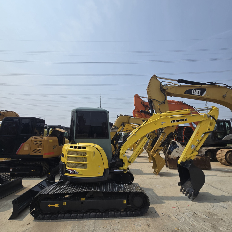 Yanmar Vio55 - حفارة مصغرة: صور 2 Yanmar Vio55 - حفارة مصغرة: صور 2