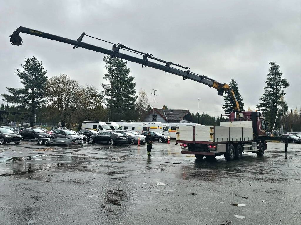 Mercedes-Benz Actros 2544 - شاحنة كرين: صور 4 Mercedes-Benz Actros 2544 - شاحنة كرين: صور 4