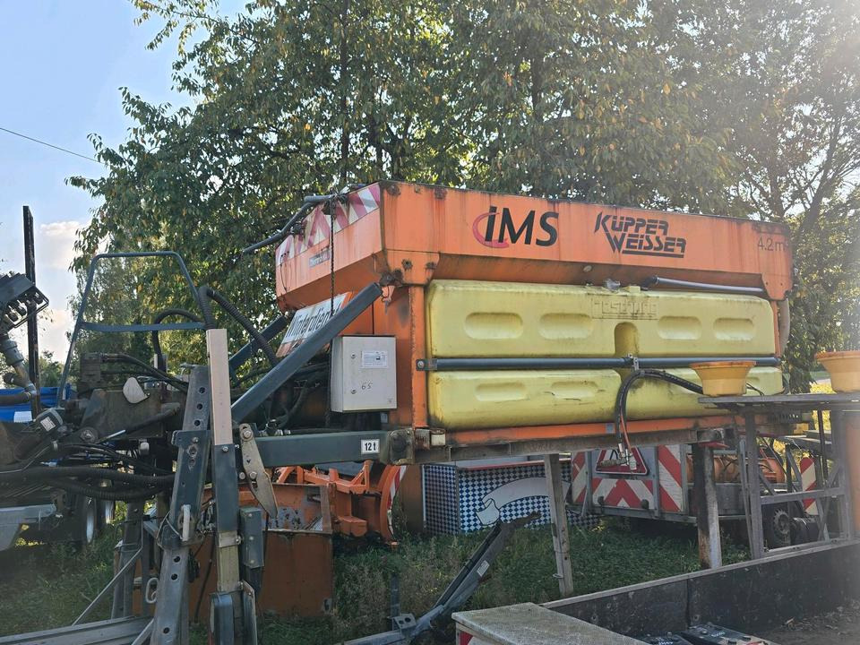 Küpper-Weisser IMS Salzstreuer Salzsilo Streuaufsatz für LKW Schmidt Epoke Kugelmann - الرمال مفرشة: صور 1 Küpper-Weisser IMS Salzstreuer Salzsilo Streuaufsatz für LKW Schmidt Epoke Kugelmann - الرمال مفرشة: صور 1