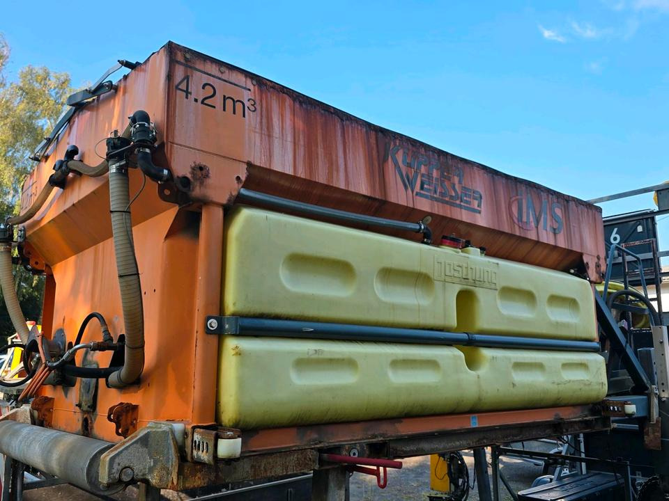 Küpper-Weisser IMS Salzstreuer Salzsilo Streuaufsatz für LKW Schmidt Epoke Kugelmann - الرمال مفرشة: صور 3 Küpper-Weisser IMS Salzstreuer Salzsilo Streuaufsatz für LKW Schmidt Epoke Kugelmann - الرمال مفرشة: صور 3