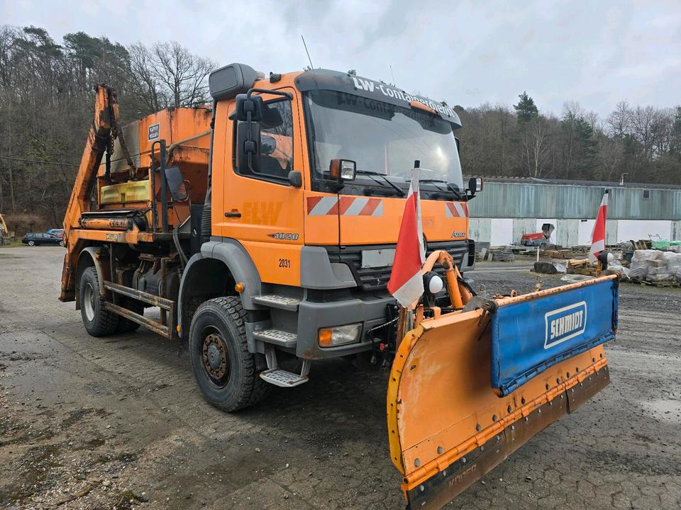 Mercedes-Benz Atego 1828 AK Absetzkipper Meiller Schmidt Schneepflug Küpper-Weisser Salzstreuer Allrad - جرافة ثلج: صور 4 Mercedes-Benz Atego 1828 AK Absetzkipper Meiller Schmidt Schneepflug Küpper-Weisser Salzstreuer Allrad - جرافة ثلج: صور 4